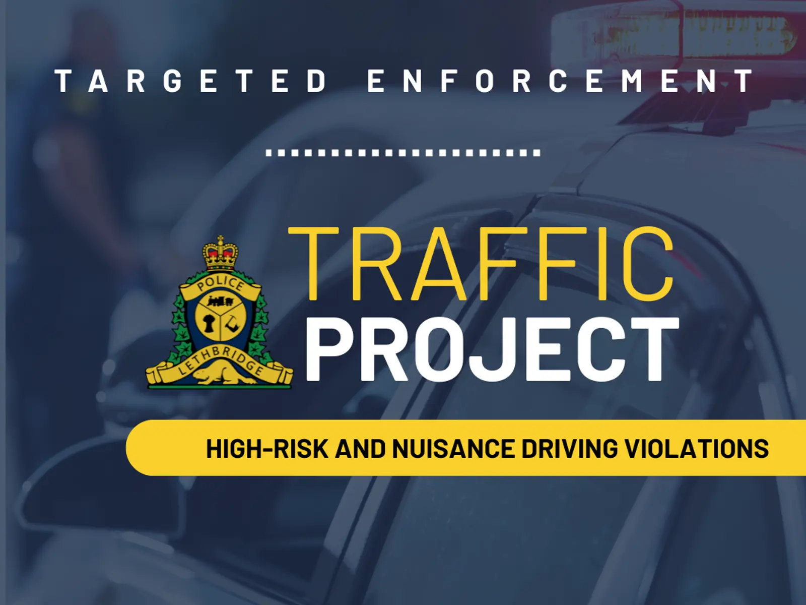 Traffic enforcement projects targets high-risk driving, vehicle noise ...