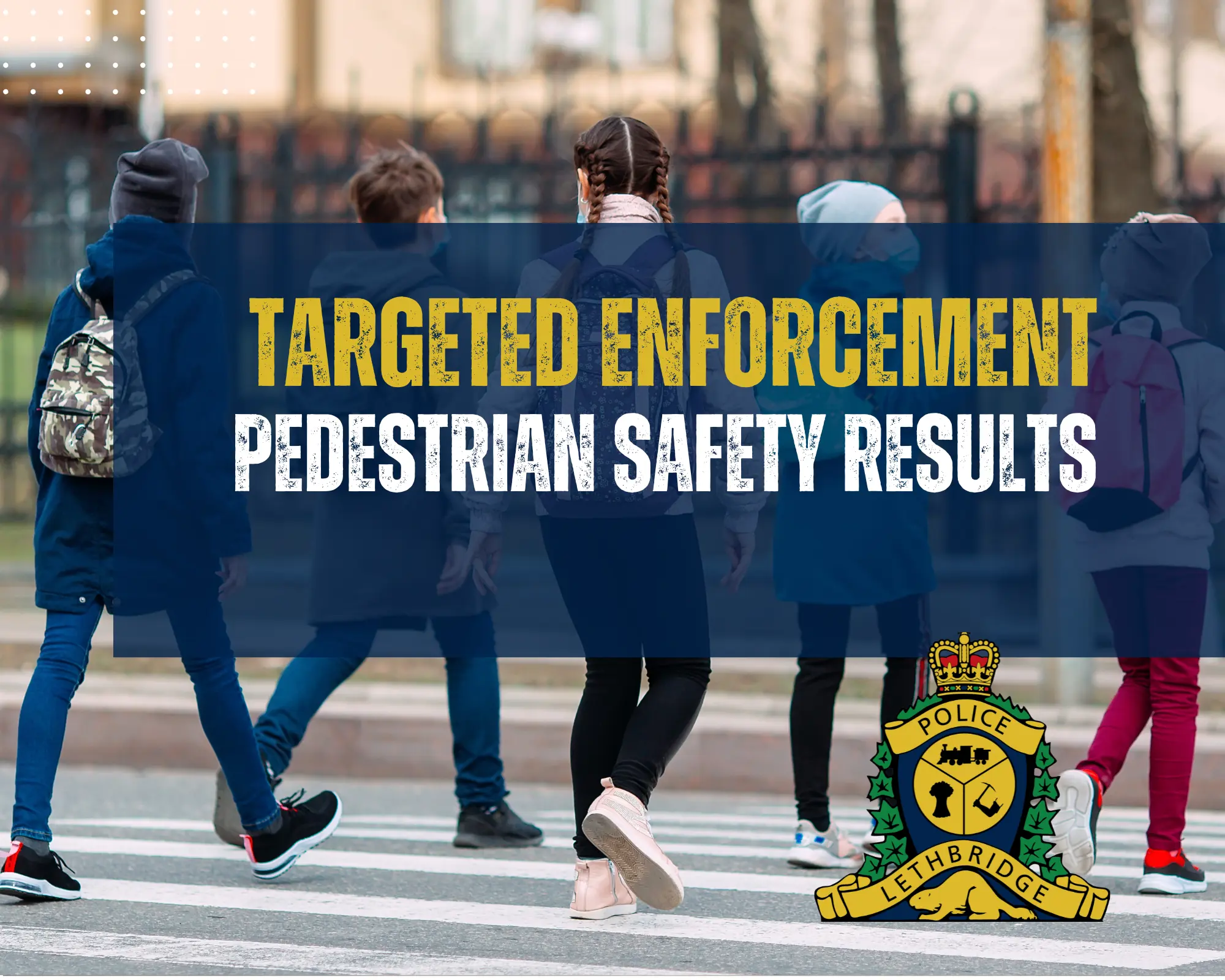 Education the focus of pedestrian safety traffic enforcement project ...