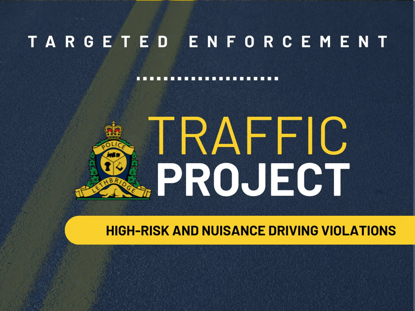 Targeted Enforcement Discretion Repeat traffic offenders risk vehicle being removed from the road ...